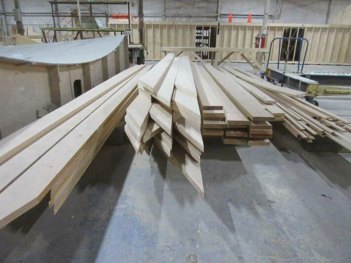a wooden structure with wood planks aboard JARRETT BAY 90/68 Yacht for Sale