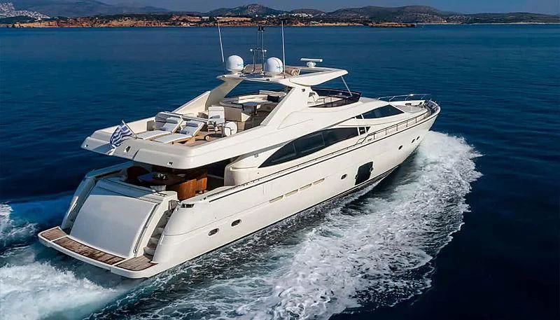 a boat on the water aboard ASTARTE Yacht for Sale