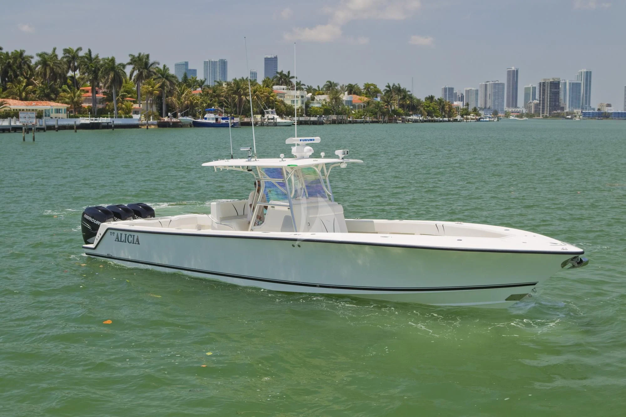 a boat in the water aboard LADY GRACE Yacht for Sale