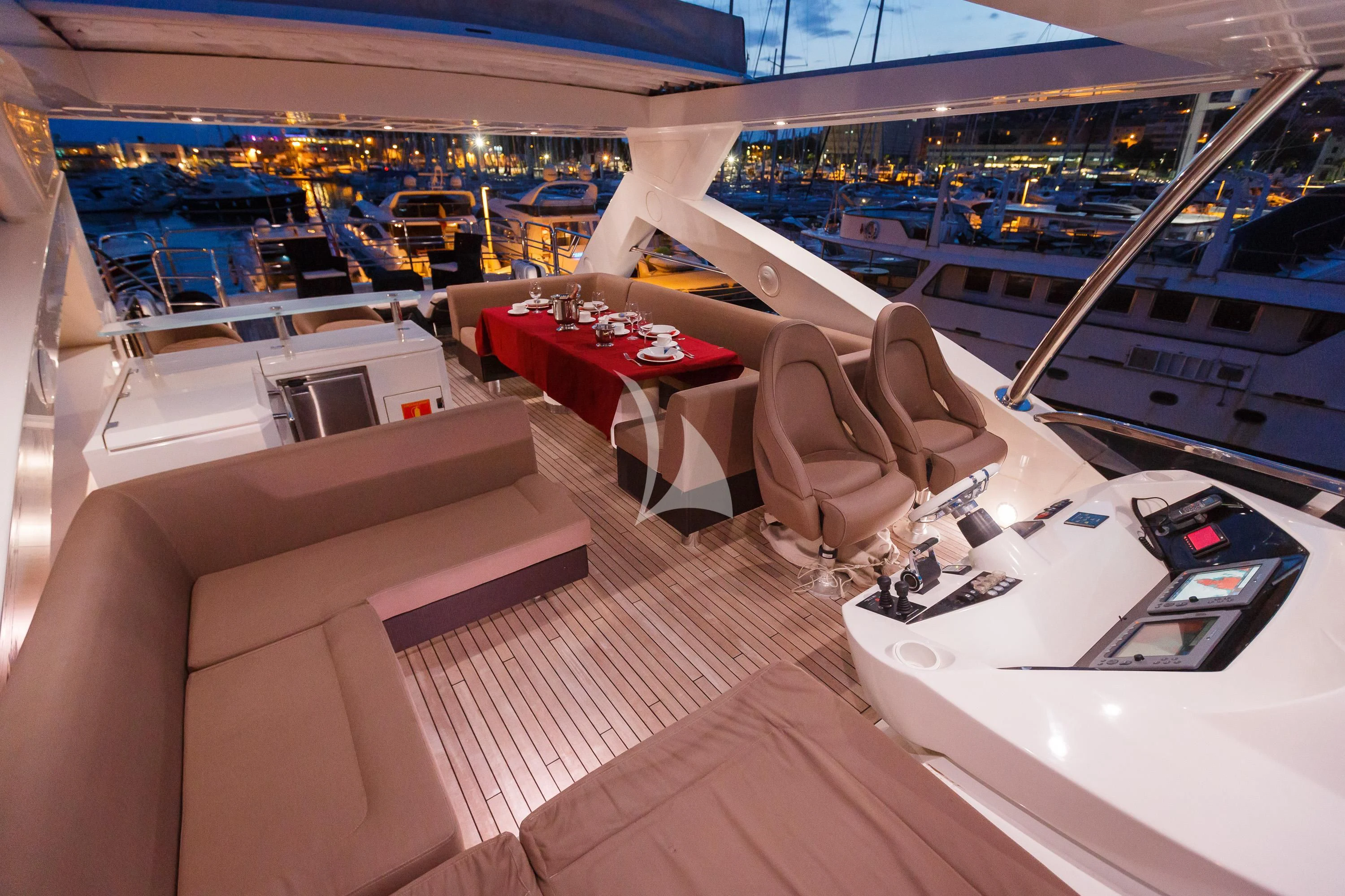 inside of a boat aboard THE BEST WAY Yacht for Sale