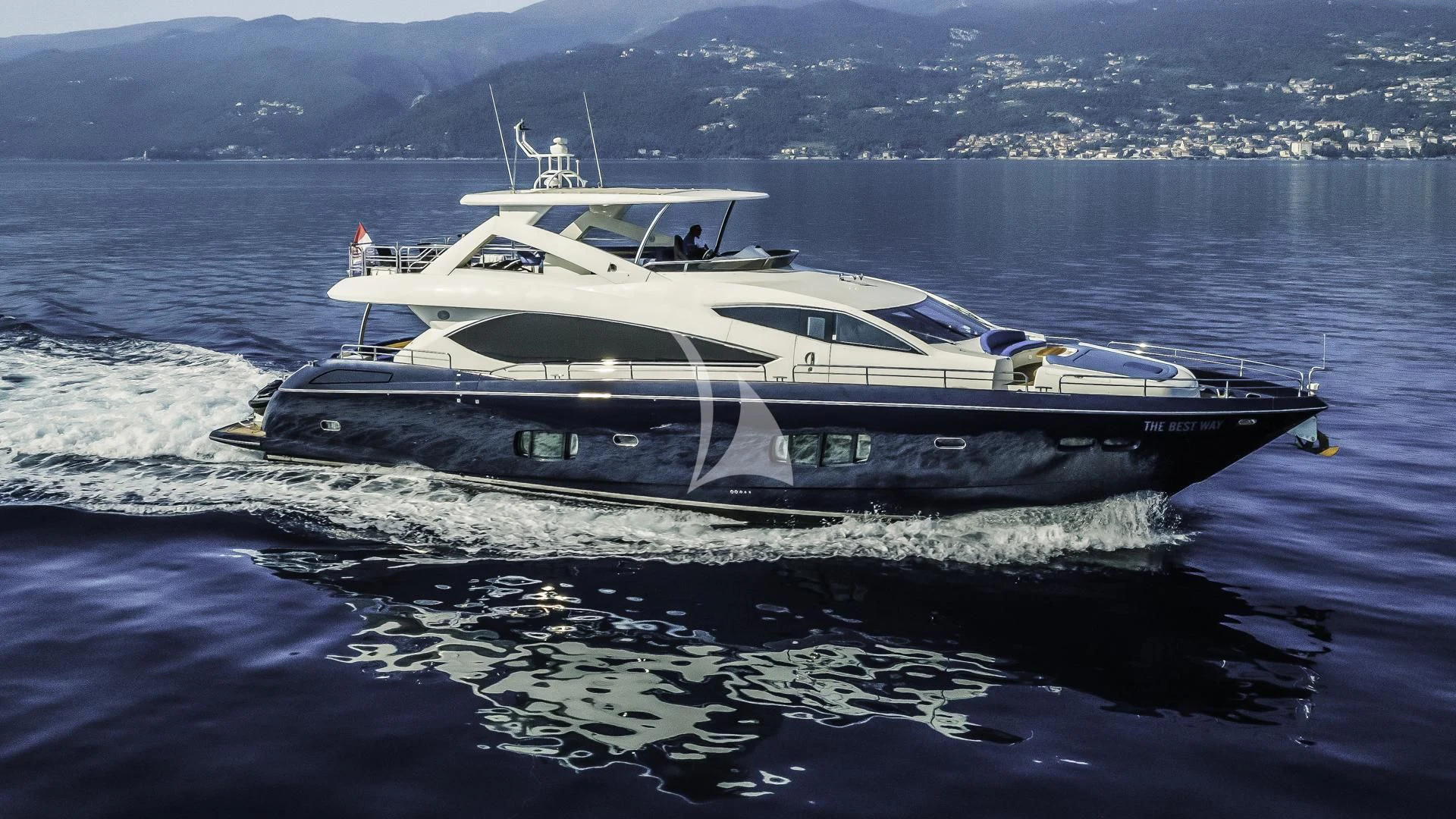 a boat on the water aboard THE BEST WAY Yacht for Sale