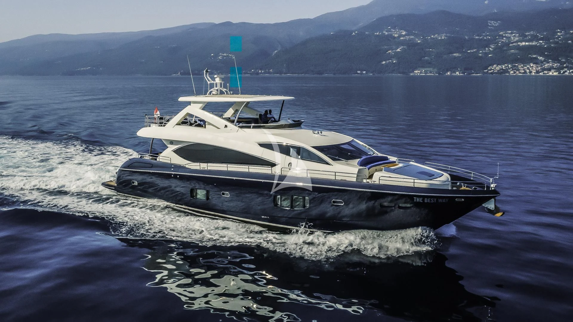 a boat on the water aboard THE BEST WAY Yacht for Sale
