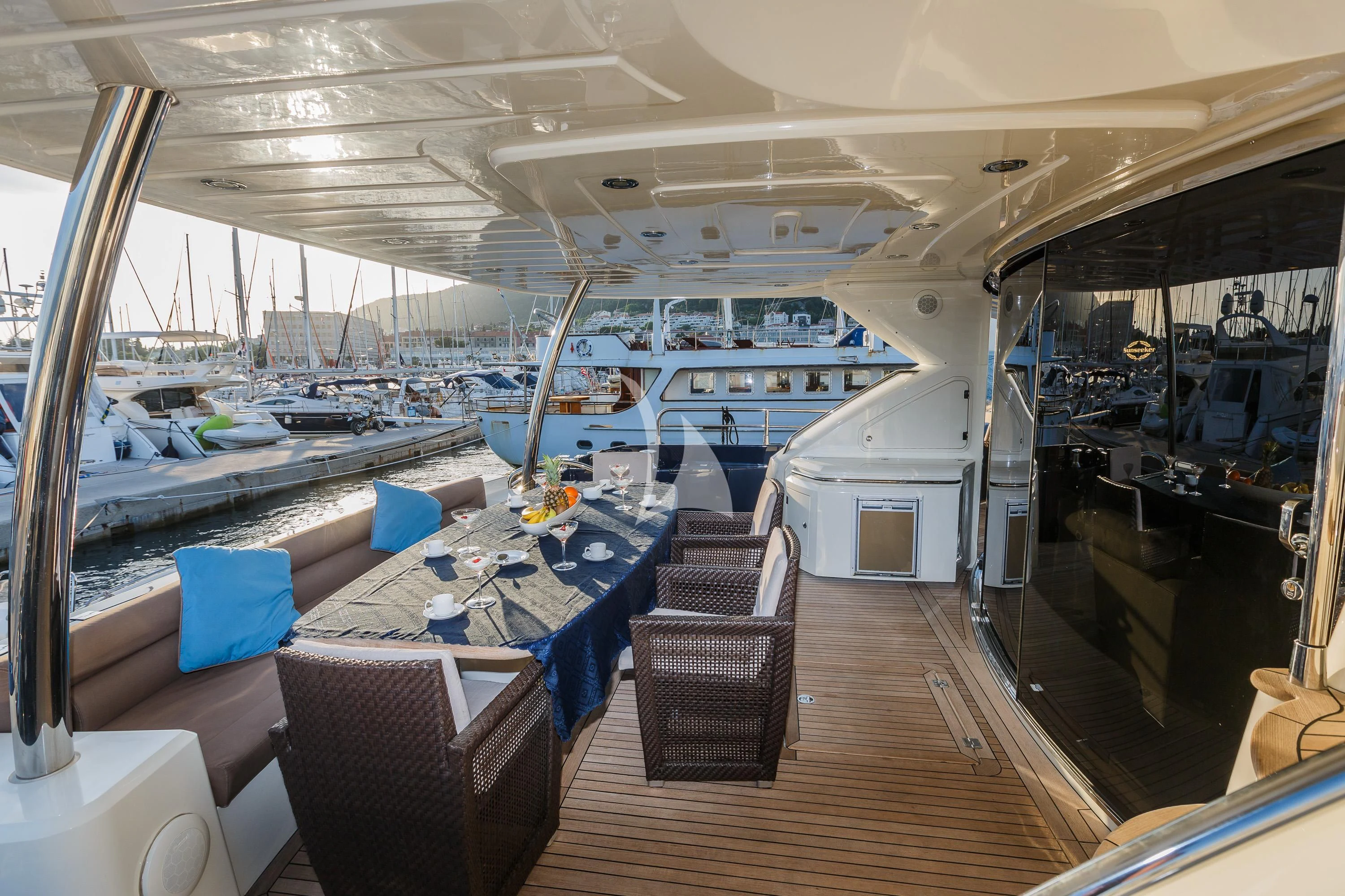 inside of a boat aboard THE BEST WAY Yacht for Sale