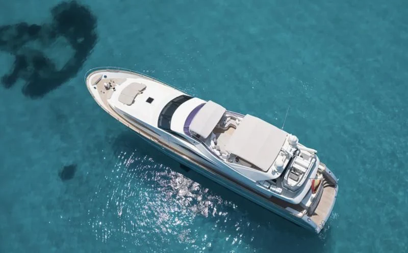 a boat in the water aboard KIAWAH II Yacht for Sale