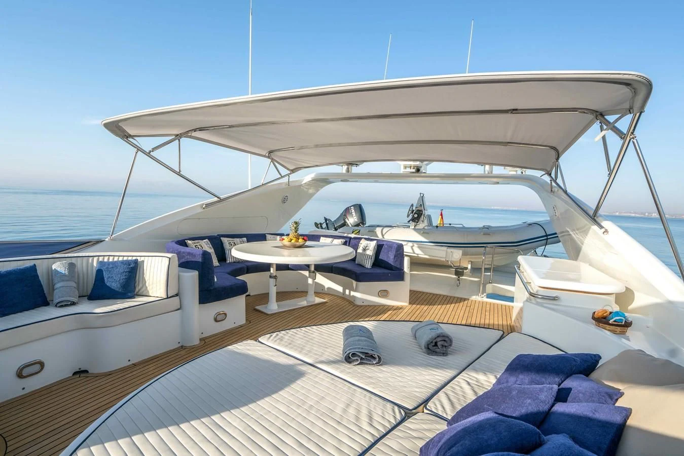 a boat on the water aboard KIAWAH II Yacht for Sale