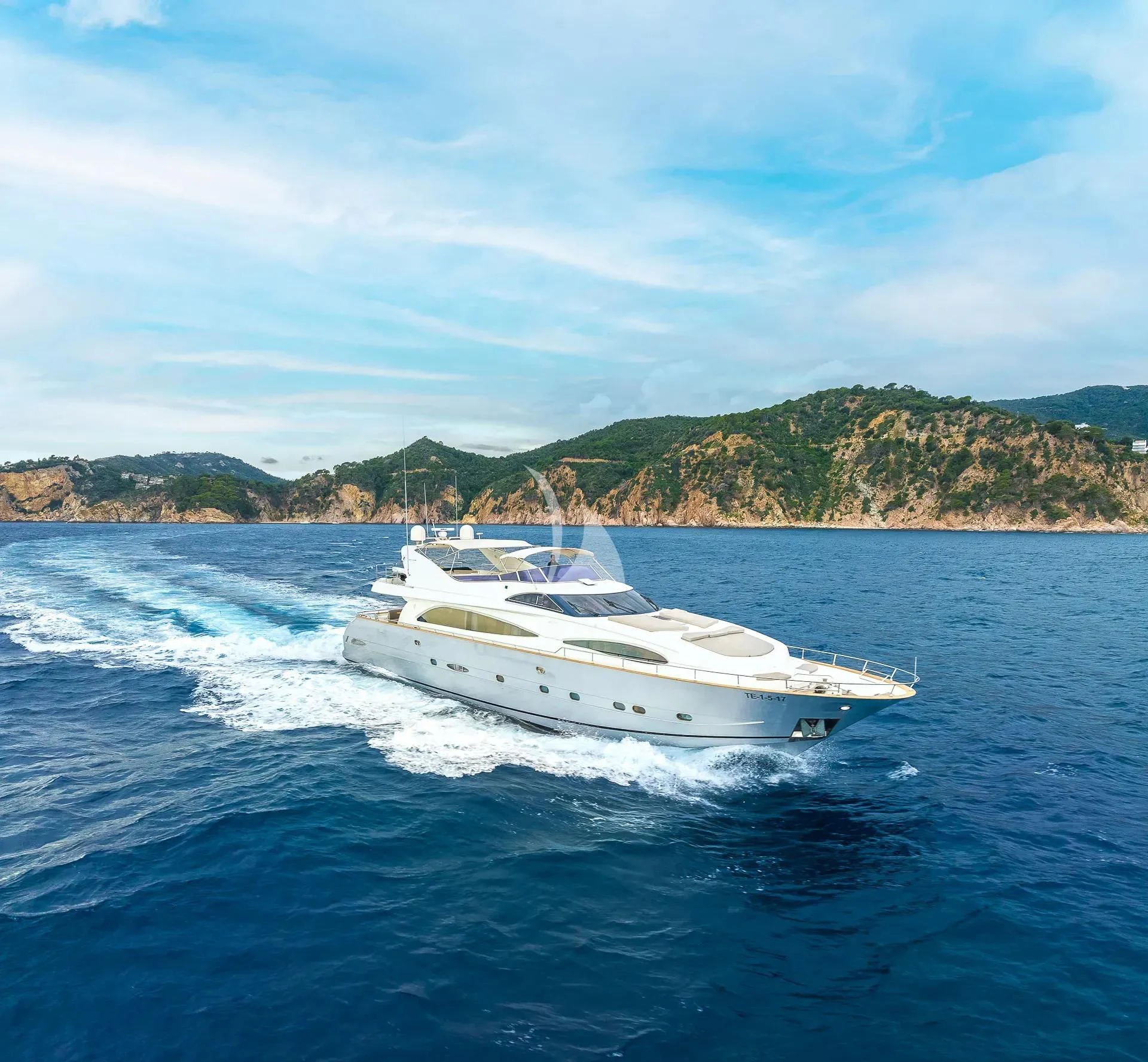 a boat on the water aboard KIAWAH II Yacht for Sale