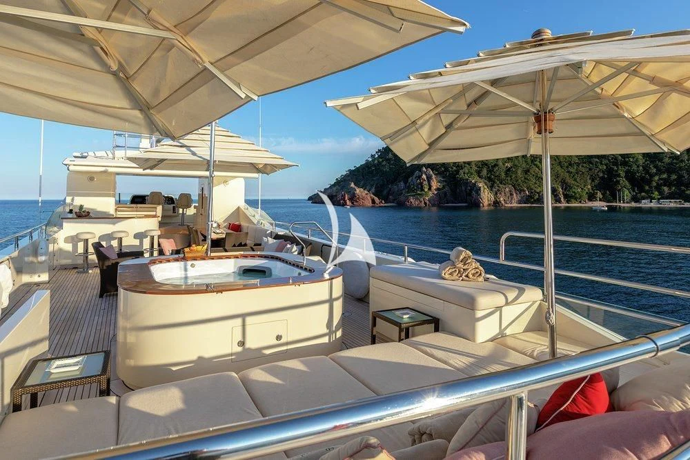 a boat on the water aboard W EXPLORER Yacht for Sale