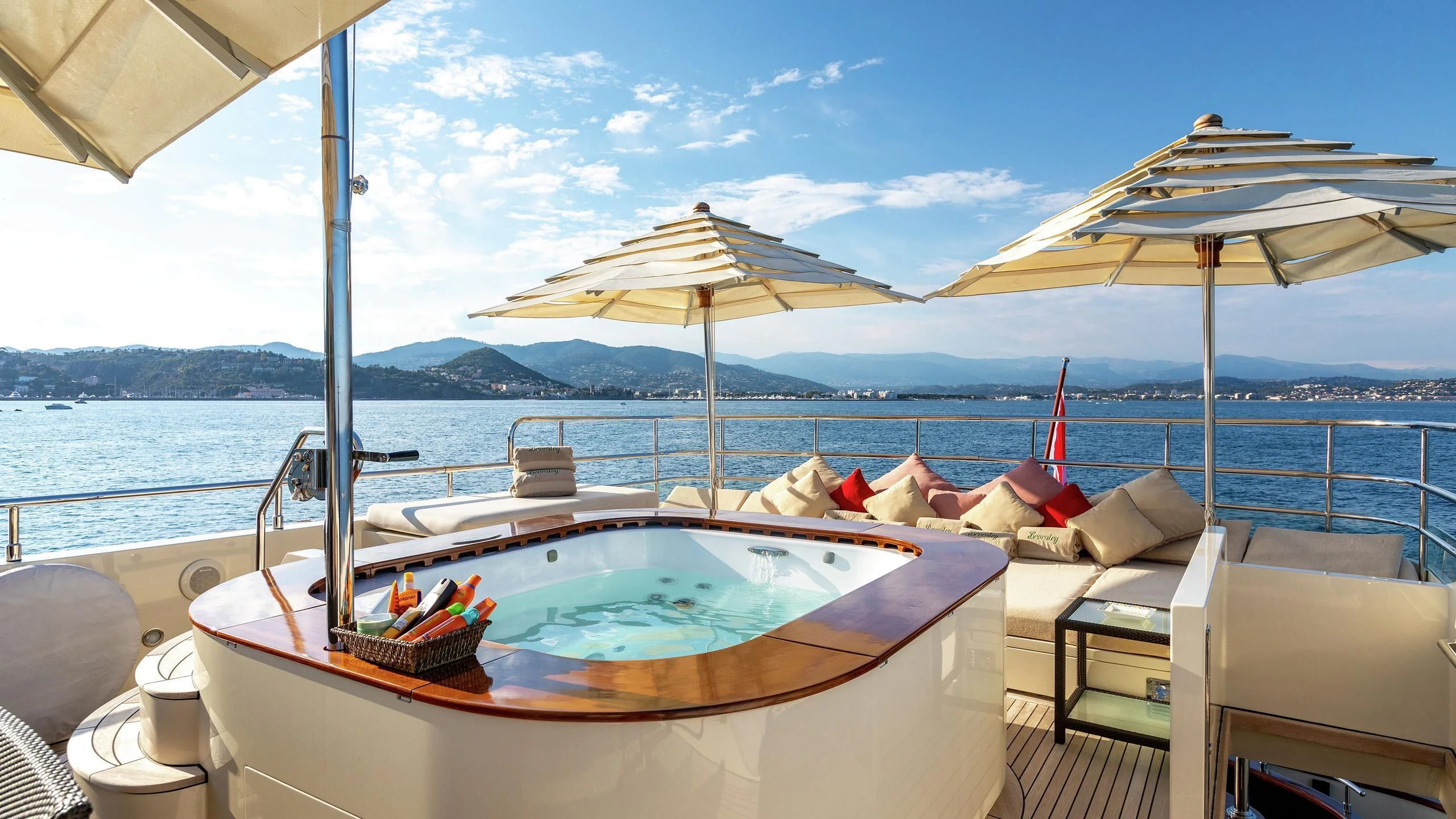 a boat on the water aboard W EXPLORER Yacht for Sale