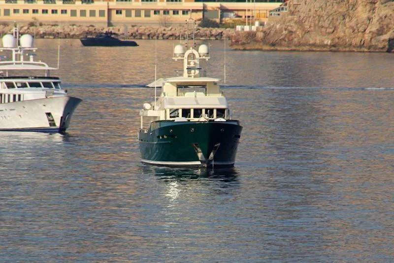 a couple of boats in the water aboard W EXPLORER Yacht for Sale