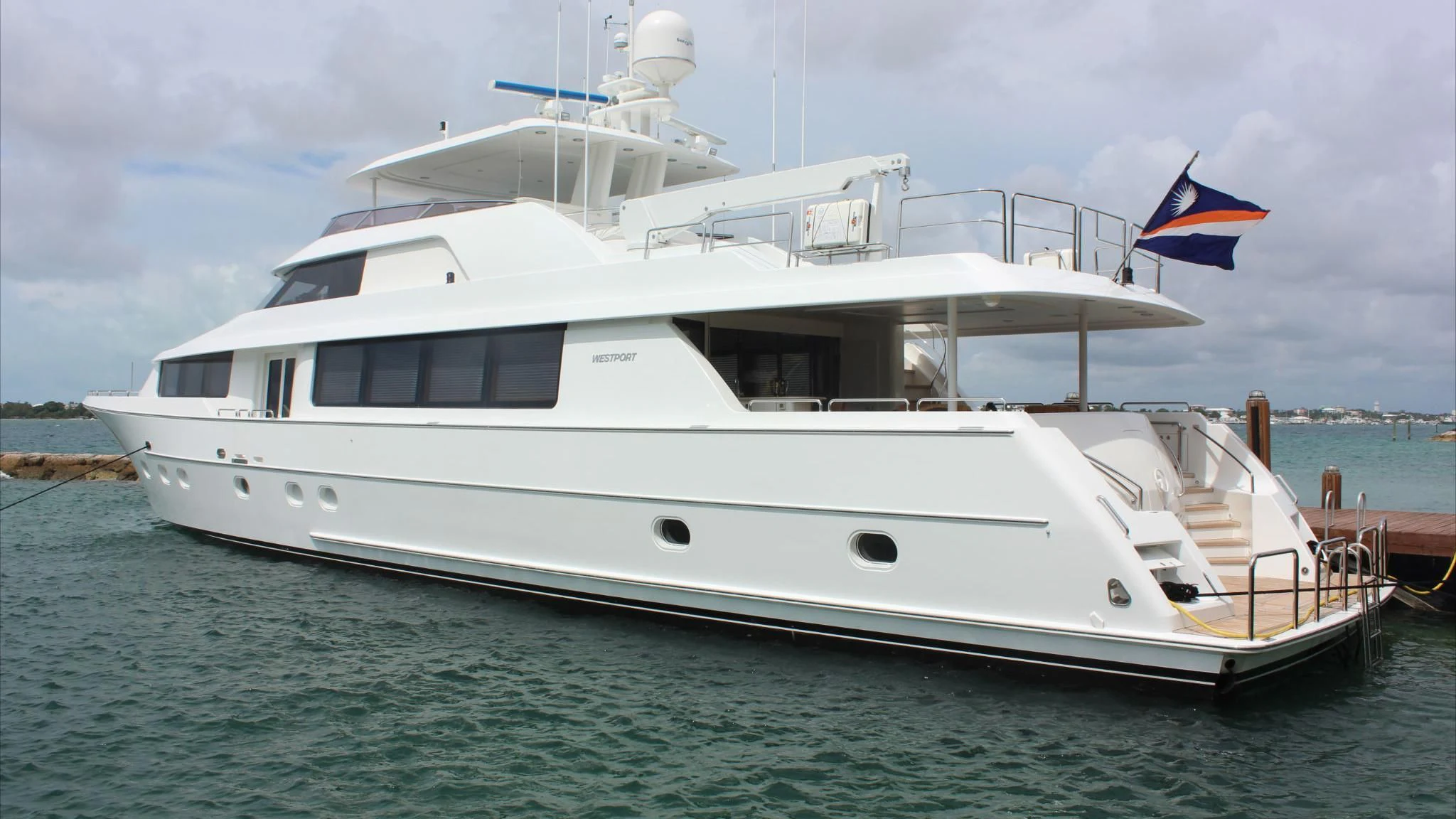 a boat in the water aboard BRAVO ZULU Yacht for Sale