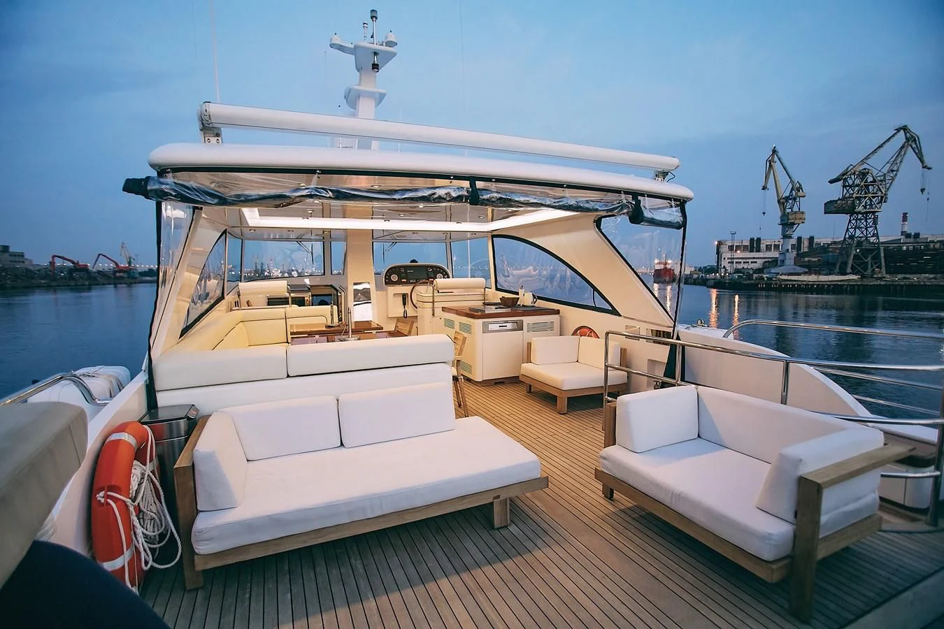 a boat on a body of water aboard KALISA Yacht for Sale