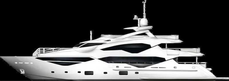 a spaceship in space aboard NEXUS Yacht for Charter