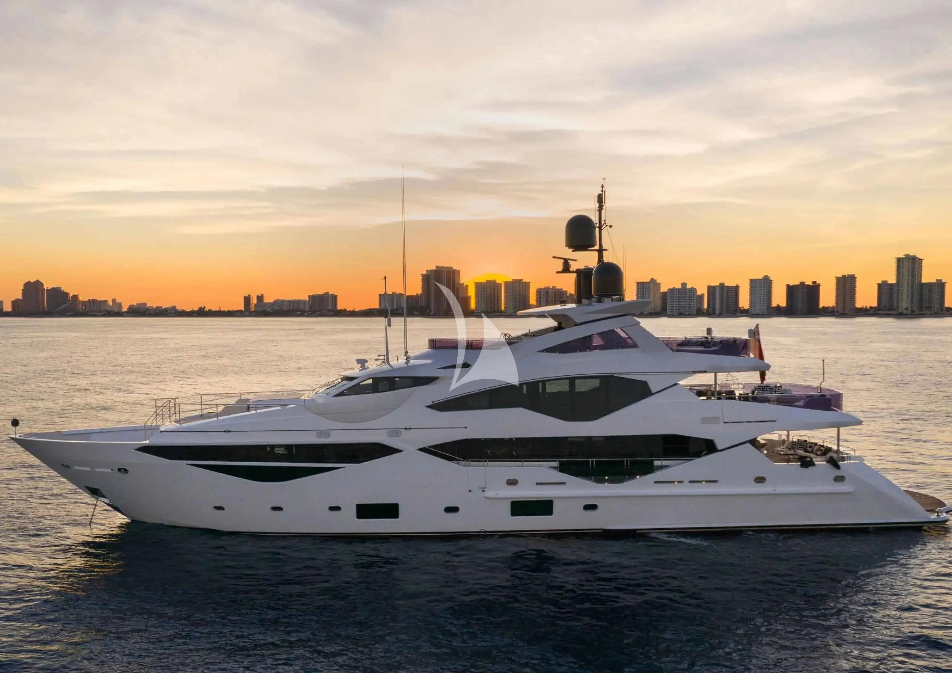 a yacht in the water aboard NEXUS Yacht for Charter