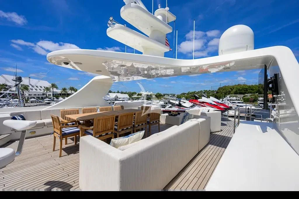 a large cruise ship docked aboard KIMBERLIE Yacht for Sale