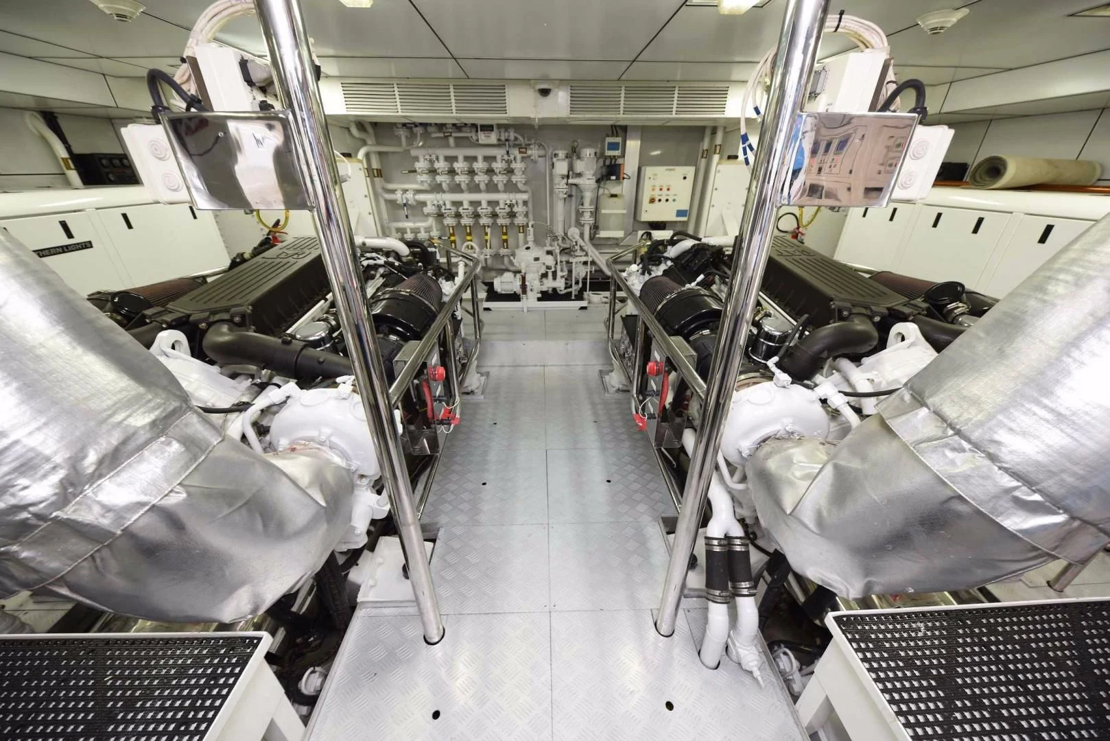 a room with machinery aboard KIMBERLIE Yacht for Sale