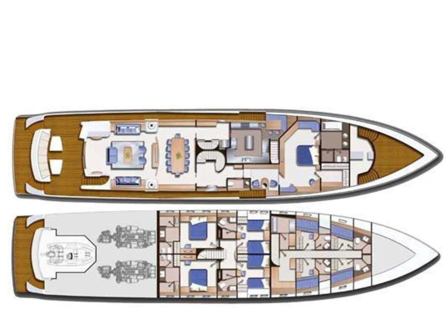 diagram aboard KIMBERLIE Yacht for Sale