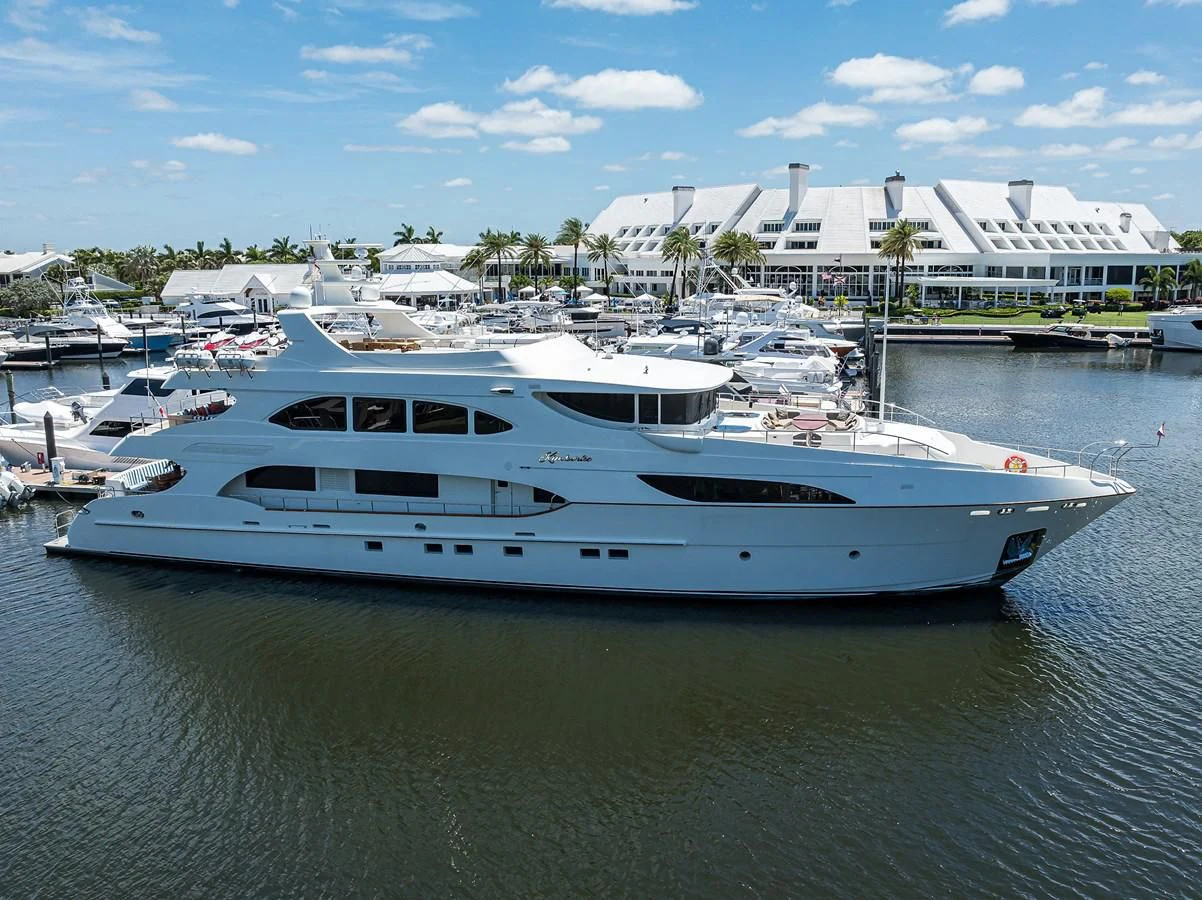 a boat in the water aboard KIMBERLIE Yacht for Sale