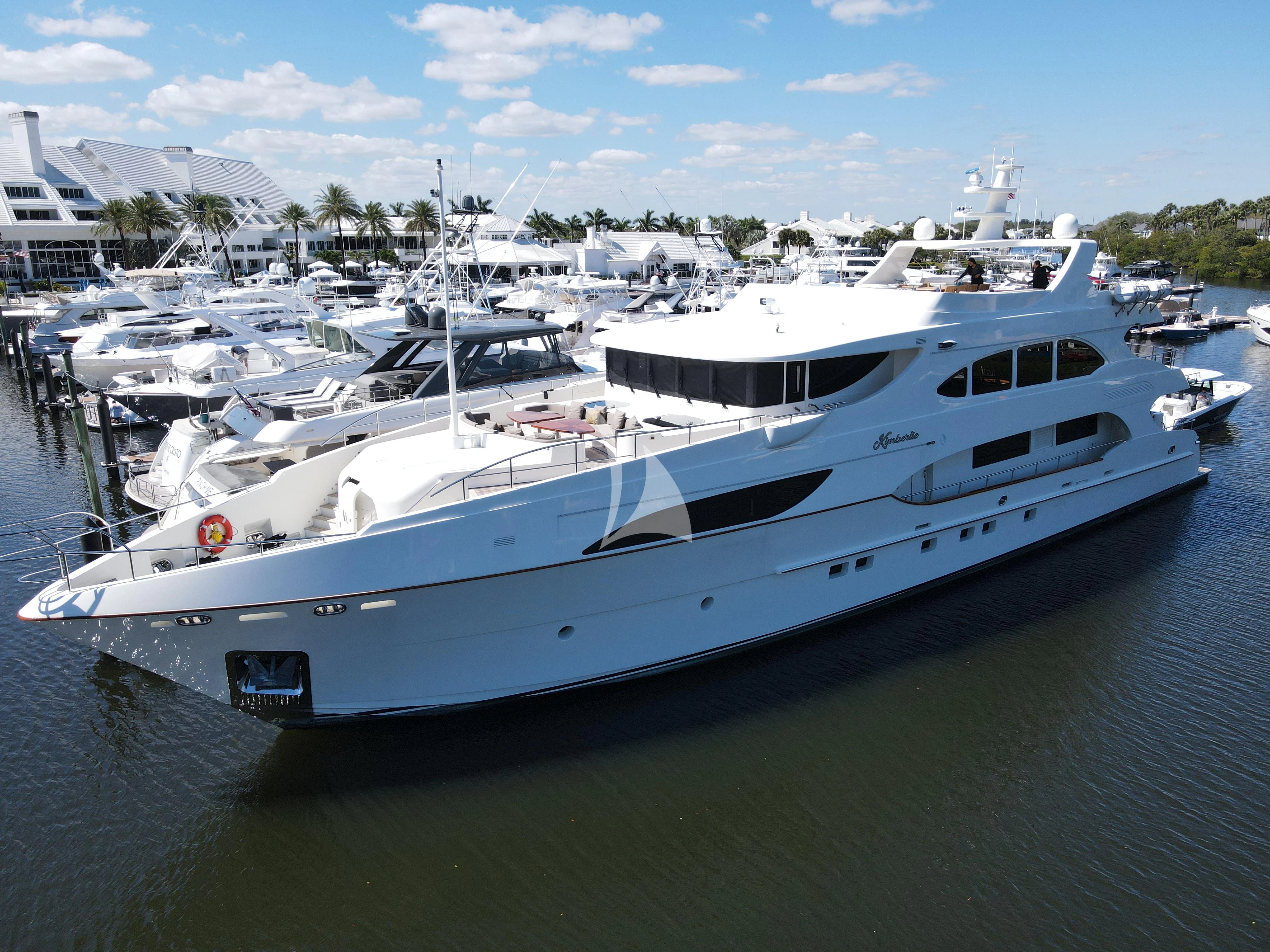 a boat in the water aboard KIMBERLIE Yacht for Sale