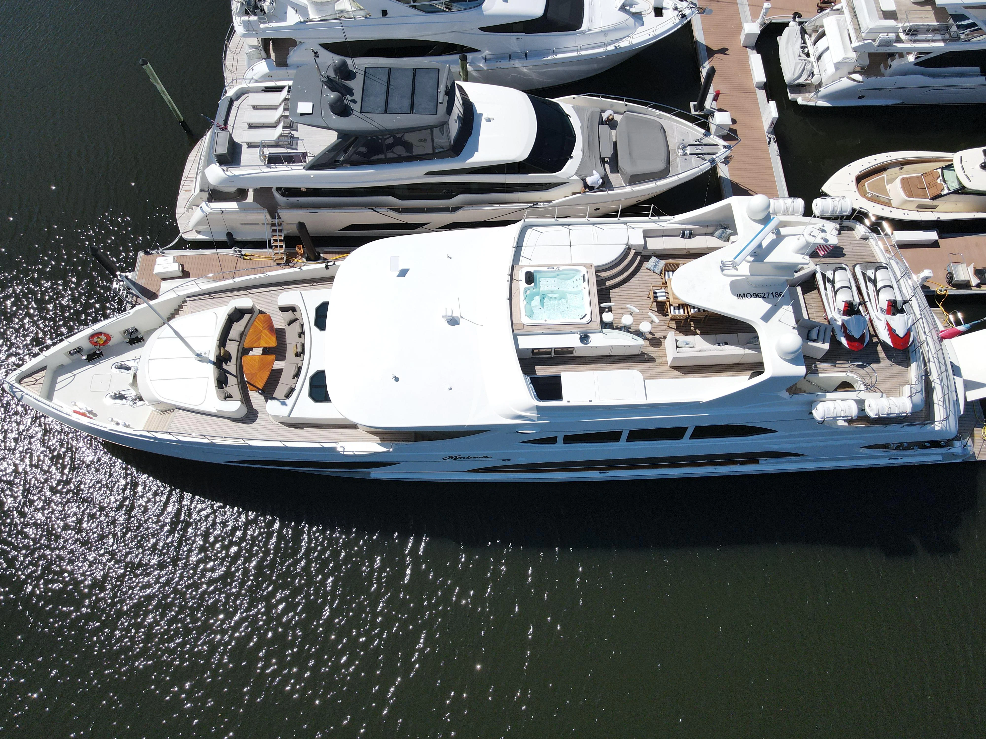 a boat on the water aboard KIMBERLIE Yacht for Sale