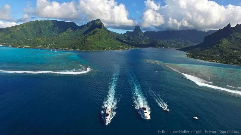 a boat on the water aboard STEALTH Yacht for Sale