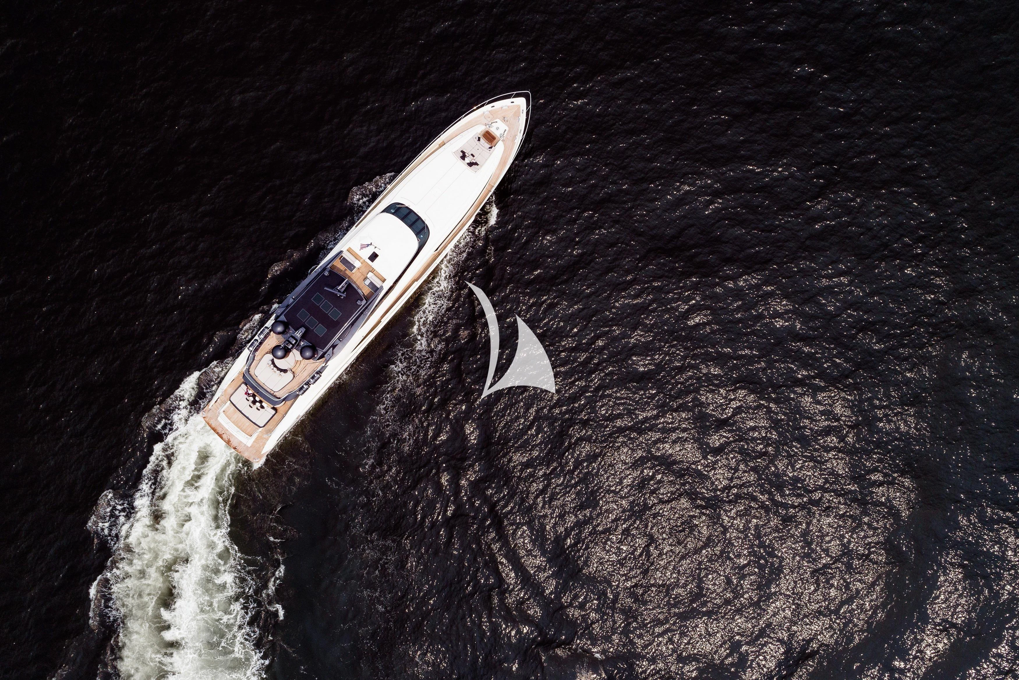 a satellite in space aboard STEALTH Yacht for Sale