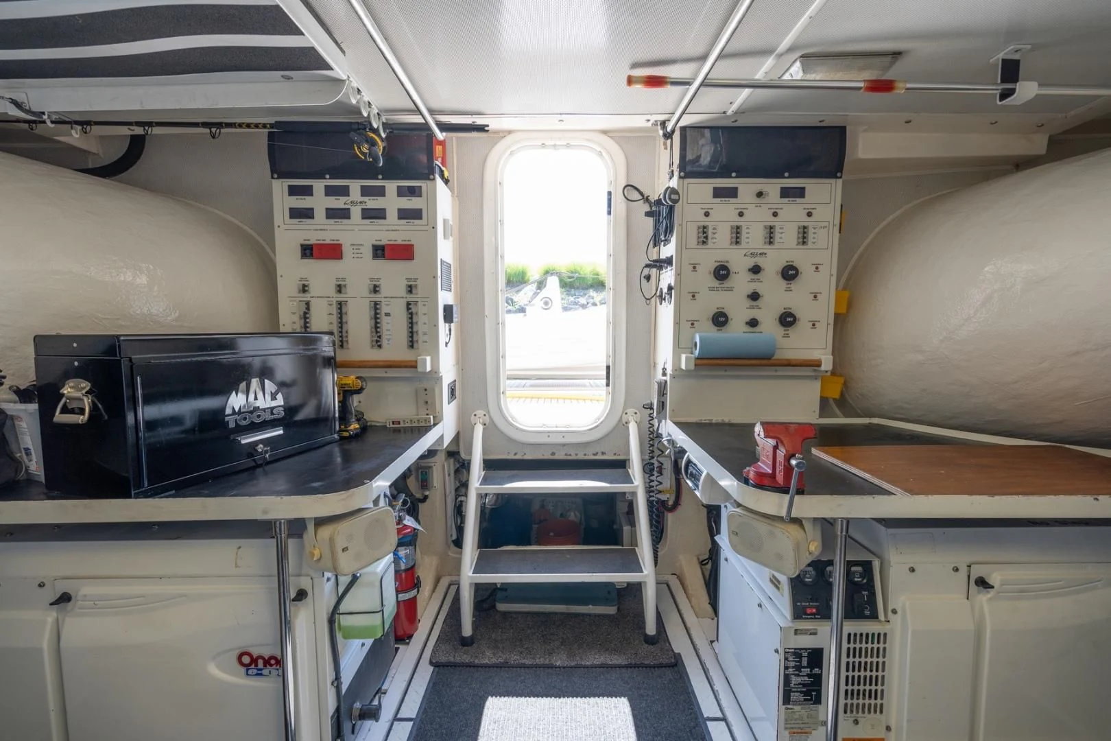 inside of a vehicle aboard SUMMERWIND Yacht for Sale