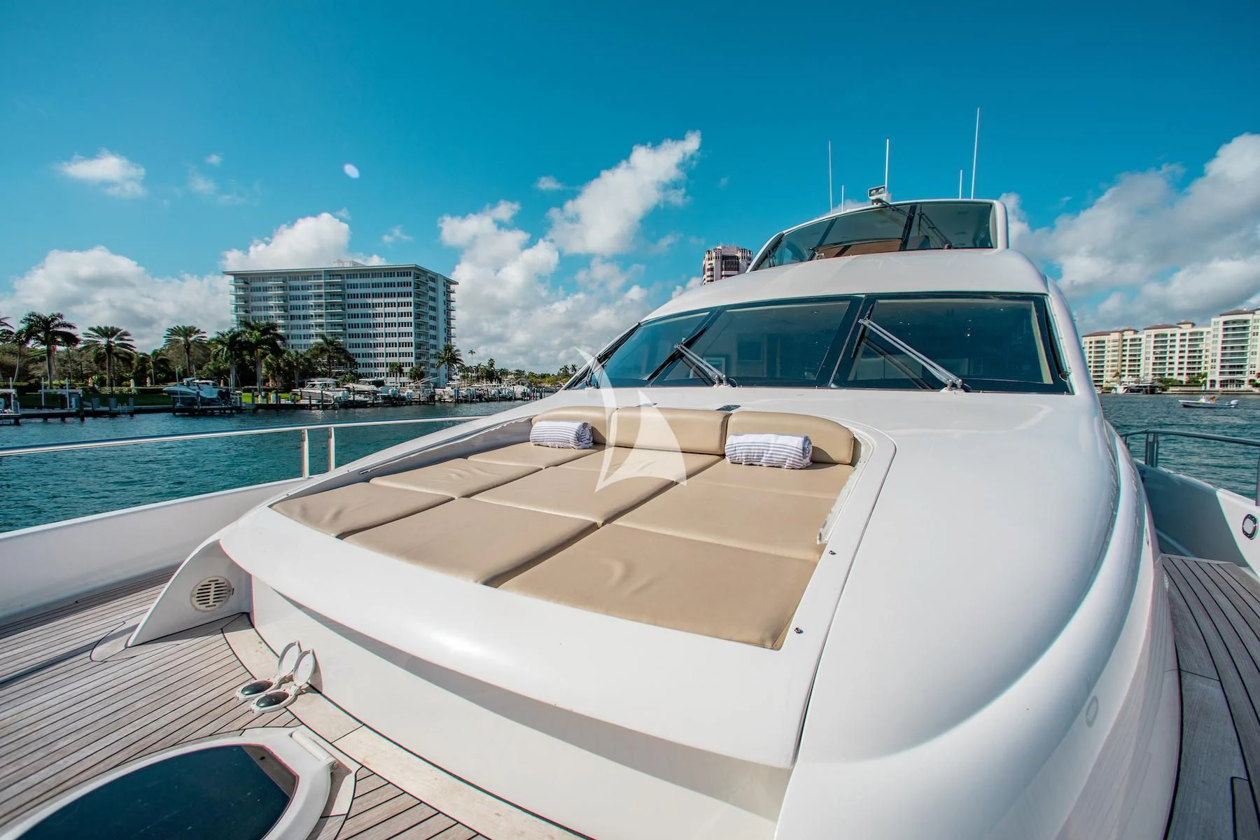 a boat on the water aboard SUMMERWIND Yacht for Sale