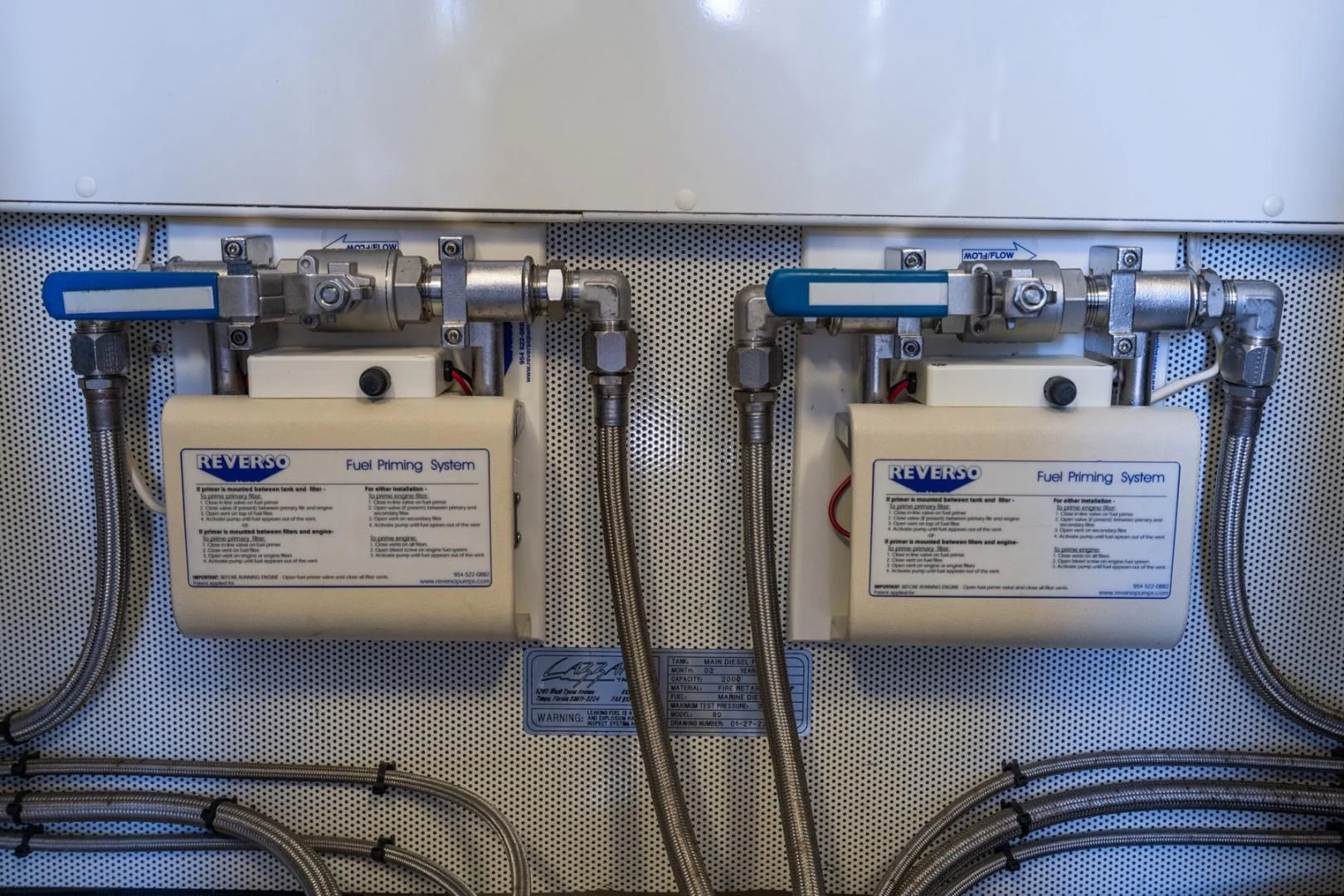 a close-up of a machine aboard SUMMERWIND Yacht for Sale