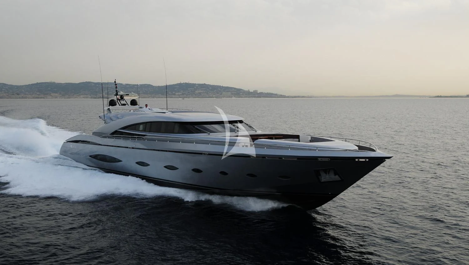 a boat on the water aboard MY TOY Yacht for Sale
