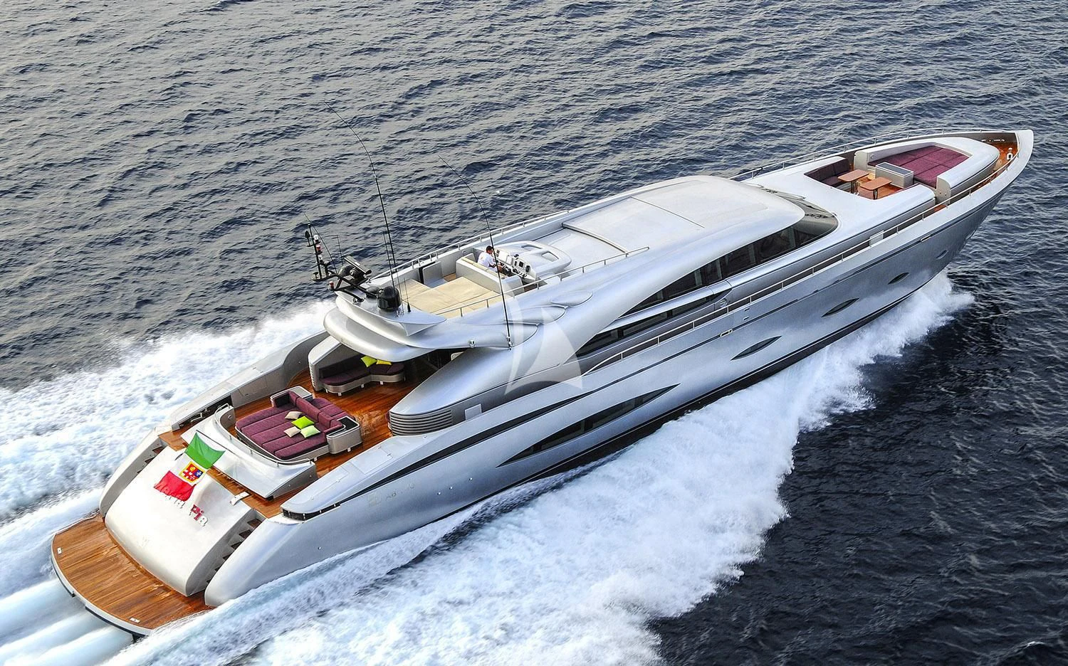 a boat on the water aboard MY TOY Yacht for Sale