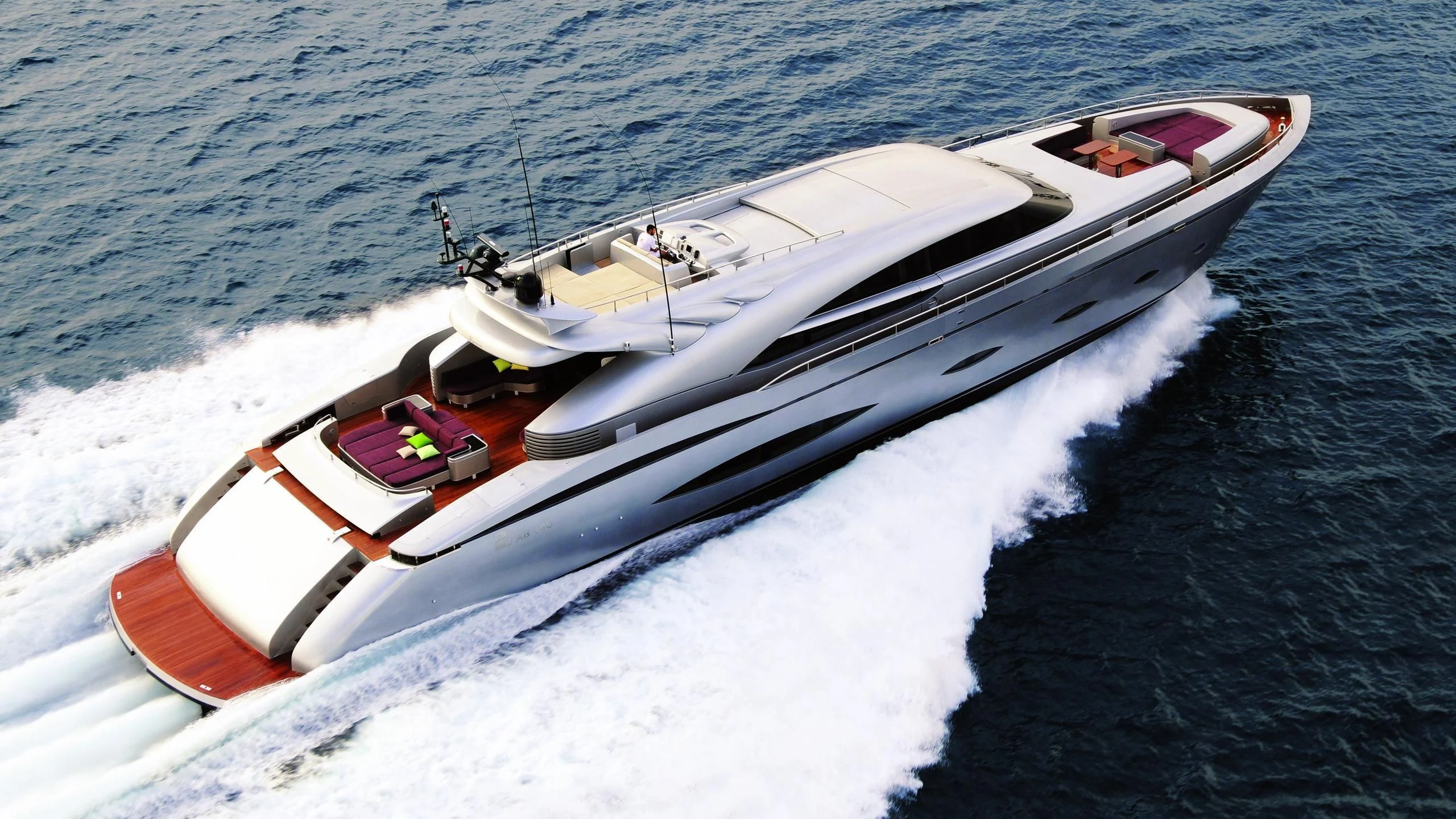 a boat on the water aboard MY TOY Yacht for Sale