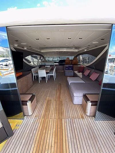 inside of a boat aboard @LAST Yacht for Sale