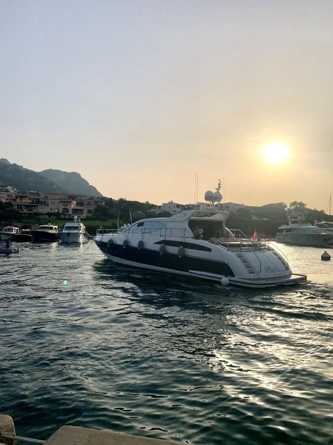 a boat in the water aboard @LAST Yacht for Sale