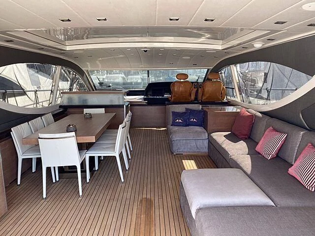 inside of a boat aboard @LAST Yacht for Sale