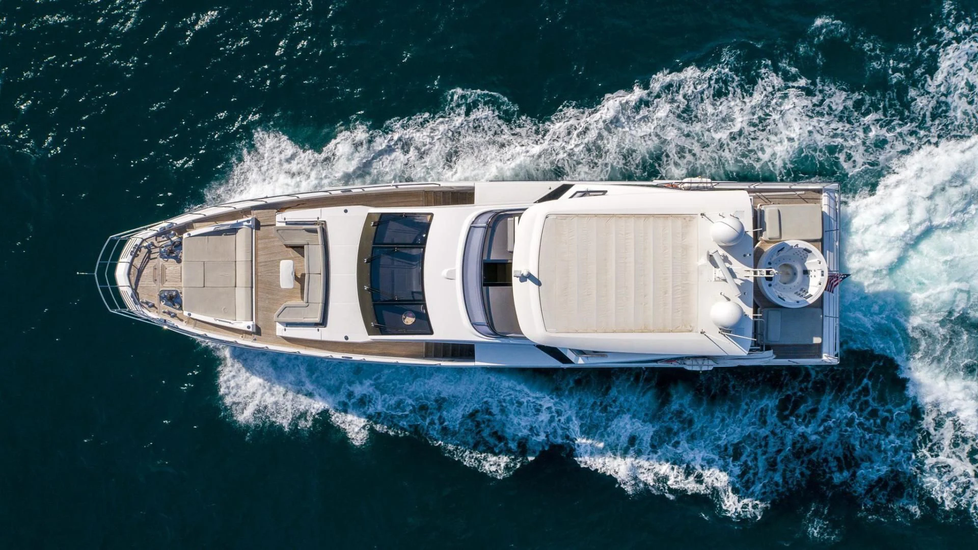a small boat in the water aboard MAJESTIC MOMENTS Yacht for Sale
