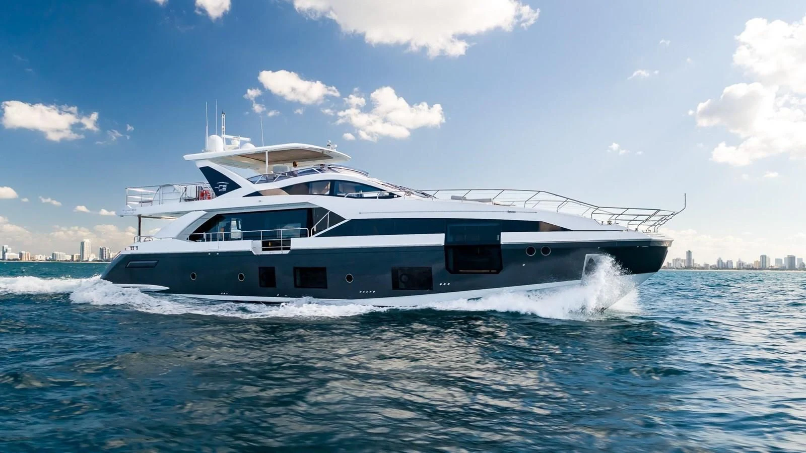 a boat on the water aboard MAJESTIC MOMENTS Yacht for Sale