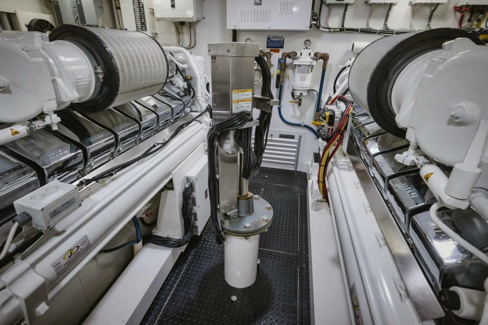 a close-up of a machine aboard WHY WOULDN'T WE Yacht for Sale