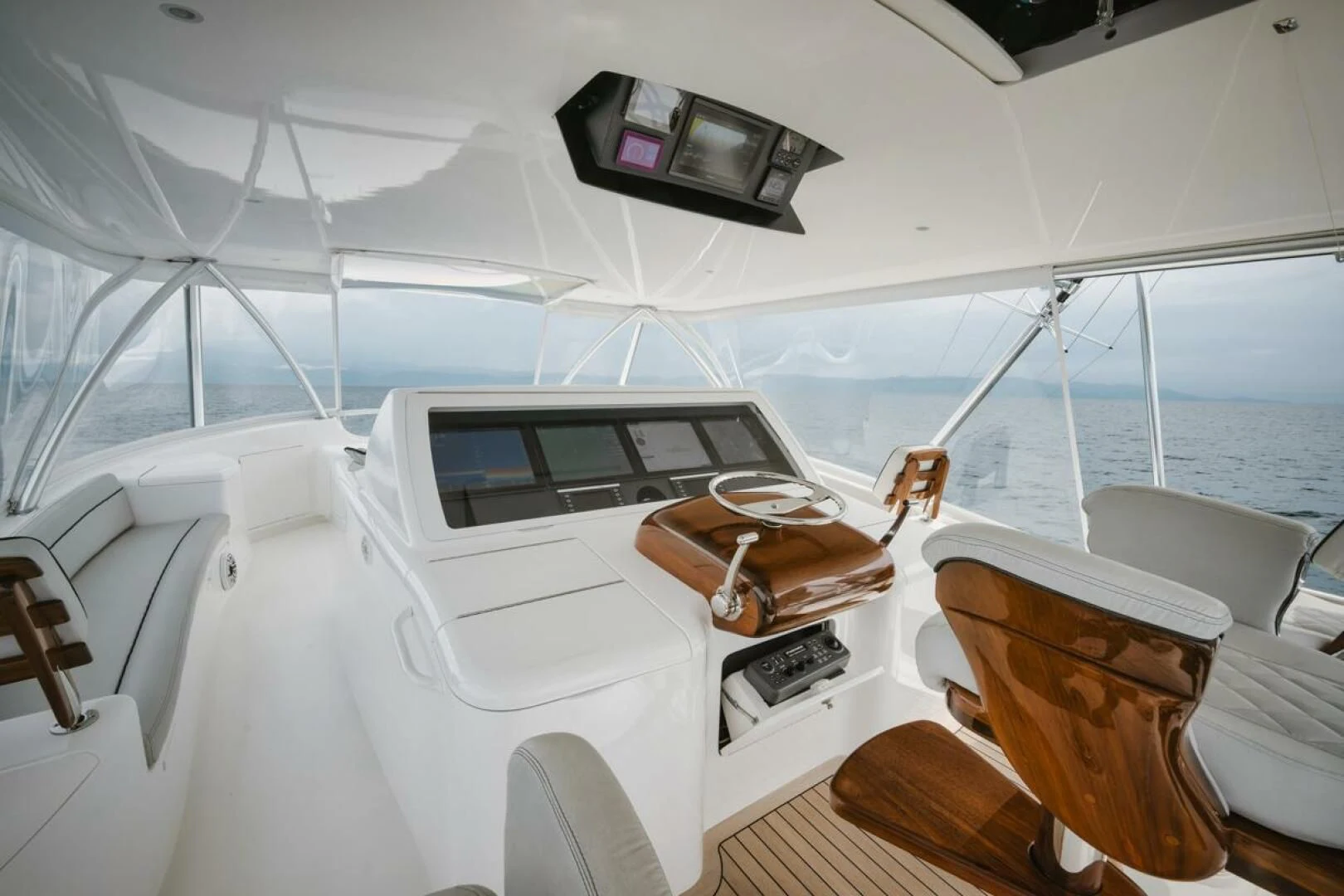 inside of a boat aboard WHY WOULDN'T WE Yacht for Sale