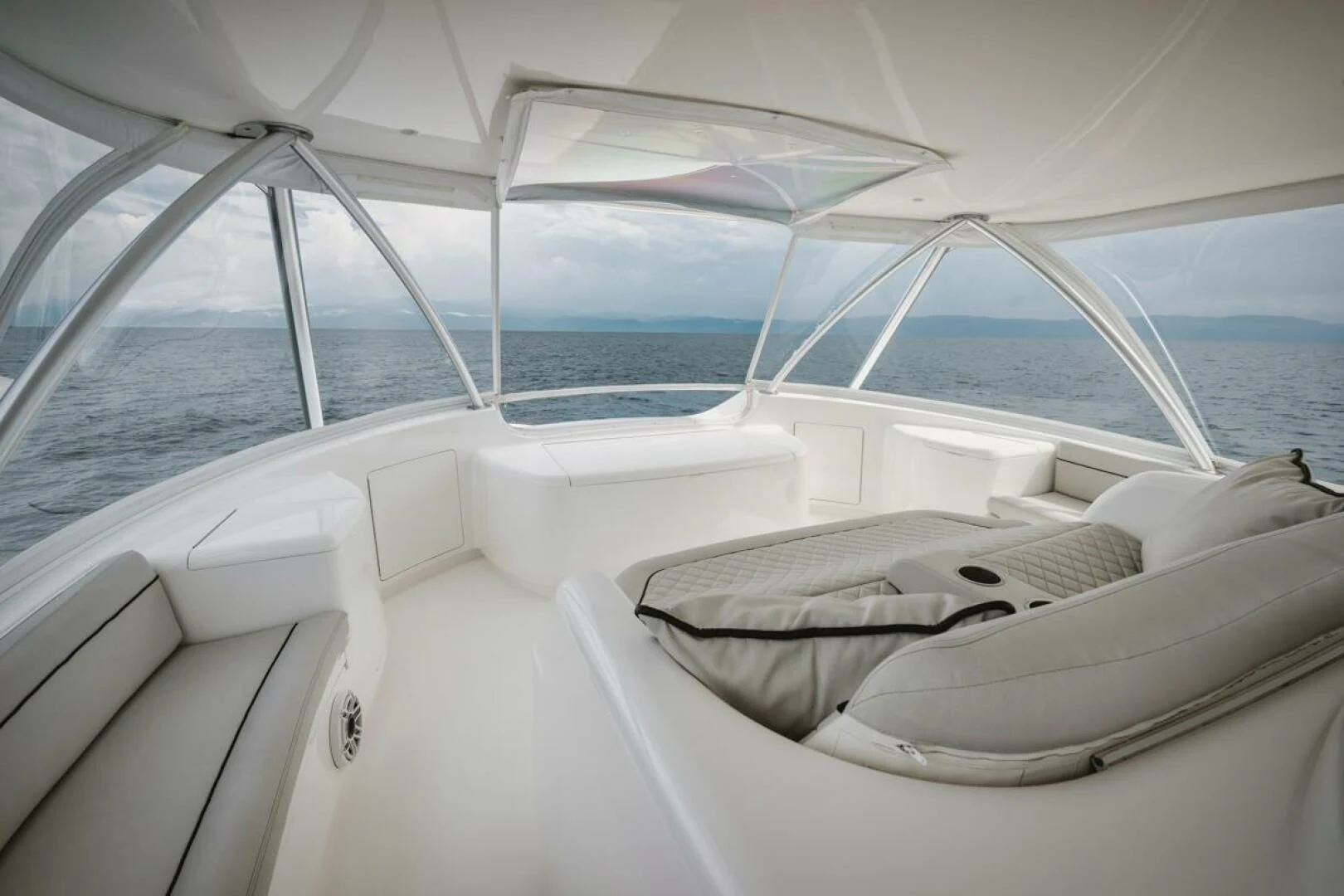 the inside of a boat aboard WHY WOULDN'T WE Yacht for Sale