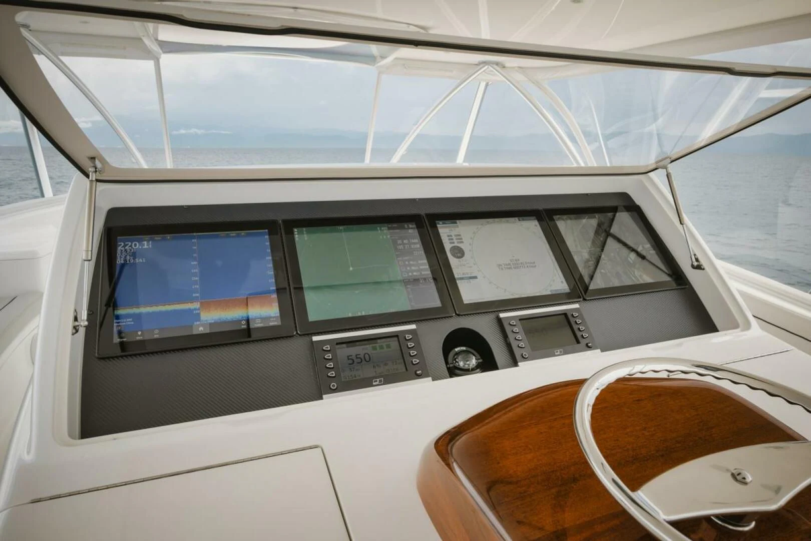 the inside of a boat aboard WHY WOULDN'T WE Yacht for Sale