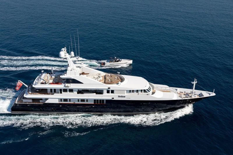 a boat on the water aboard TREEHOUSE Yacht for Sale