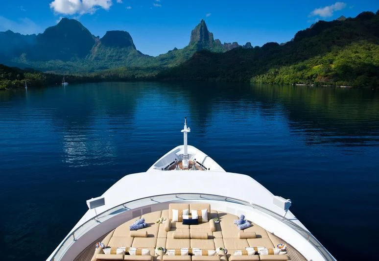 a boat on the water aboard TREEHOUSE Yacht for Sale