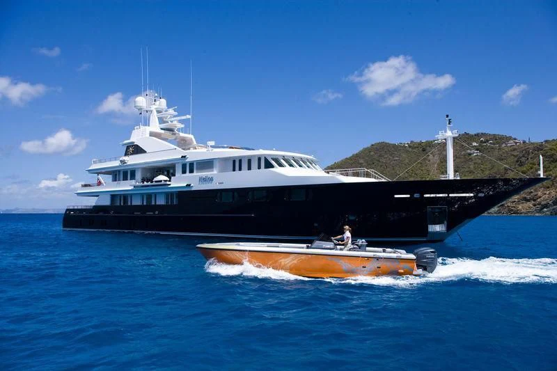 a boat on the water aboard TREEHOUSE Yacht for Sale