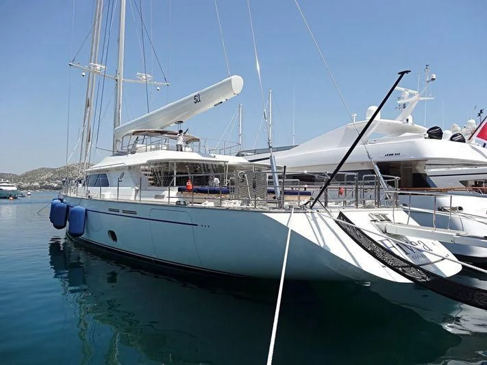 a couple of boats in the water aboard FIVEA Yacht for Sale