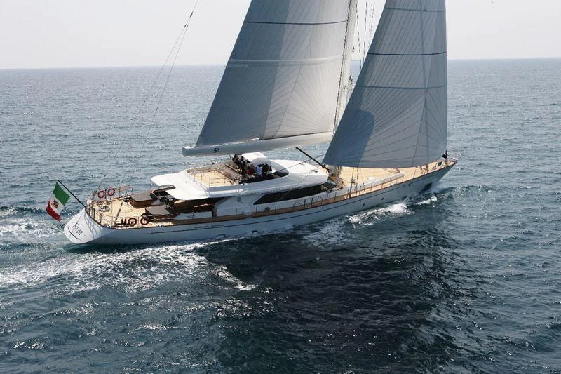 a sailboat on the water aboard FIVEA Yacht for Sale