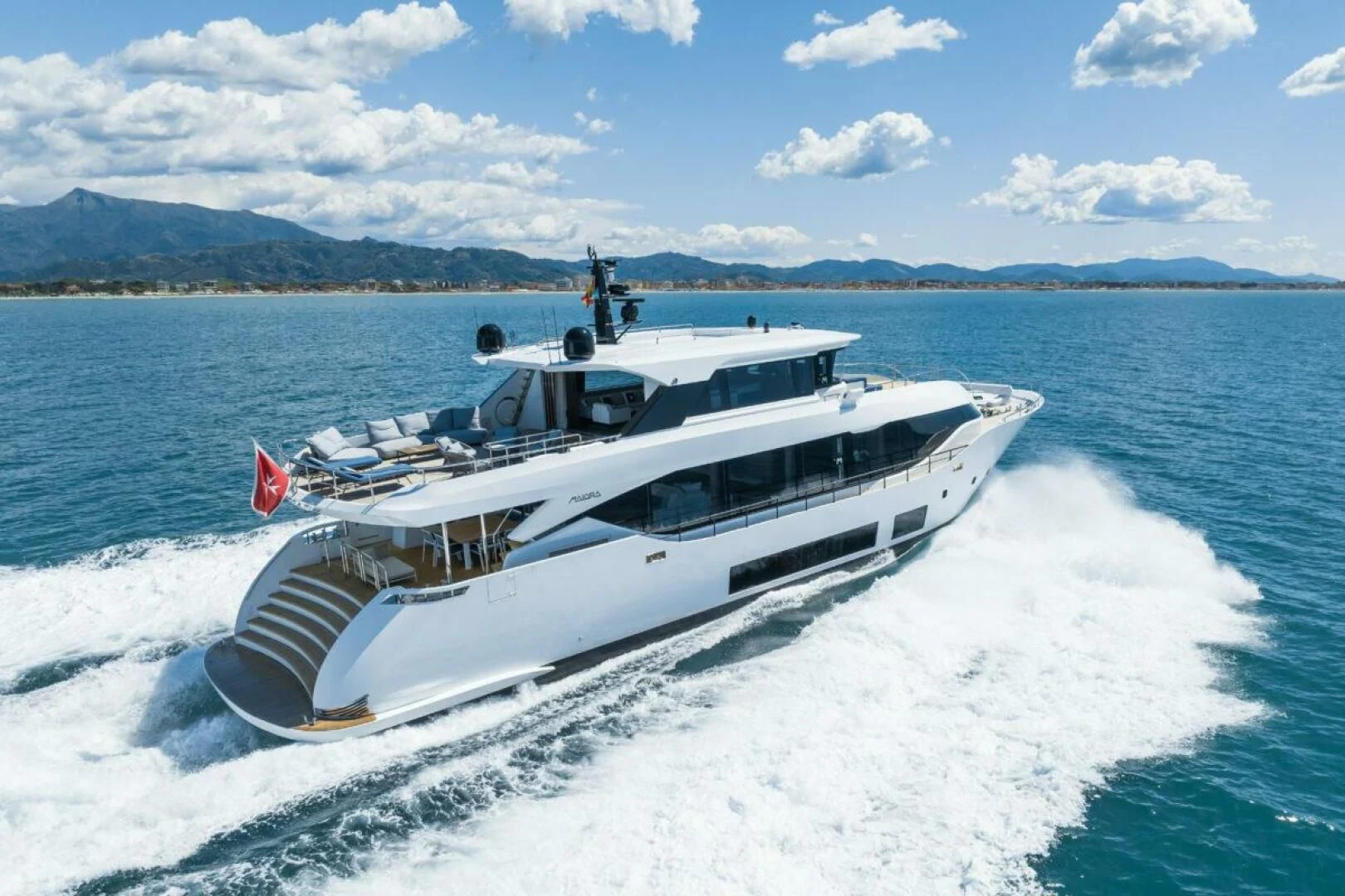 a boat on the water aboard ZOUT Yacht for Sale