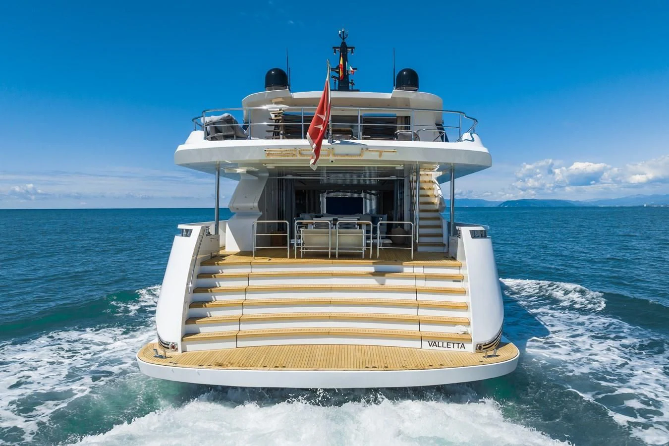 a boat on the water aboard ZOUT Yacht for Sale