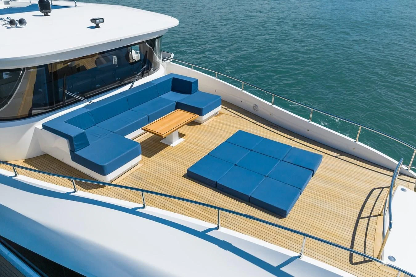 a boat on the water aboard ZOUT Yacht for Sale