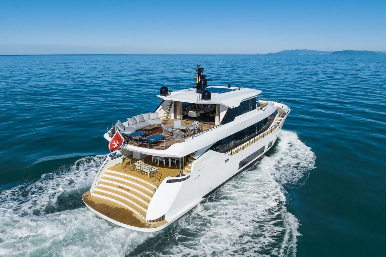 a boat on the water aboard ZOUT Yacht for Sale