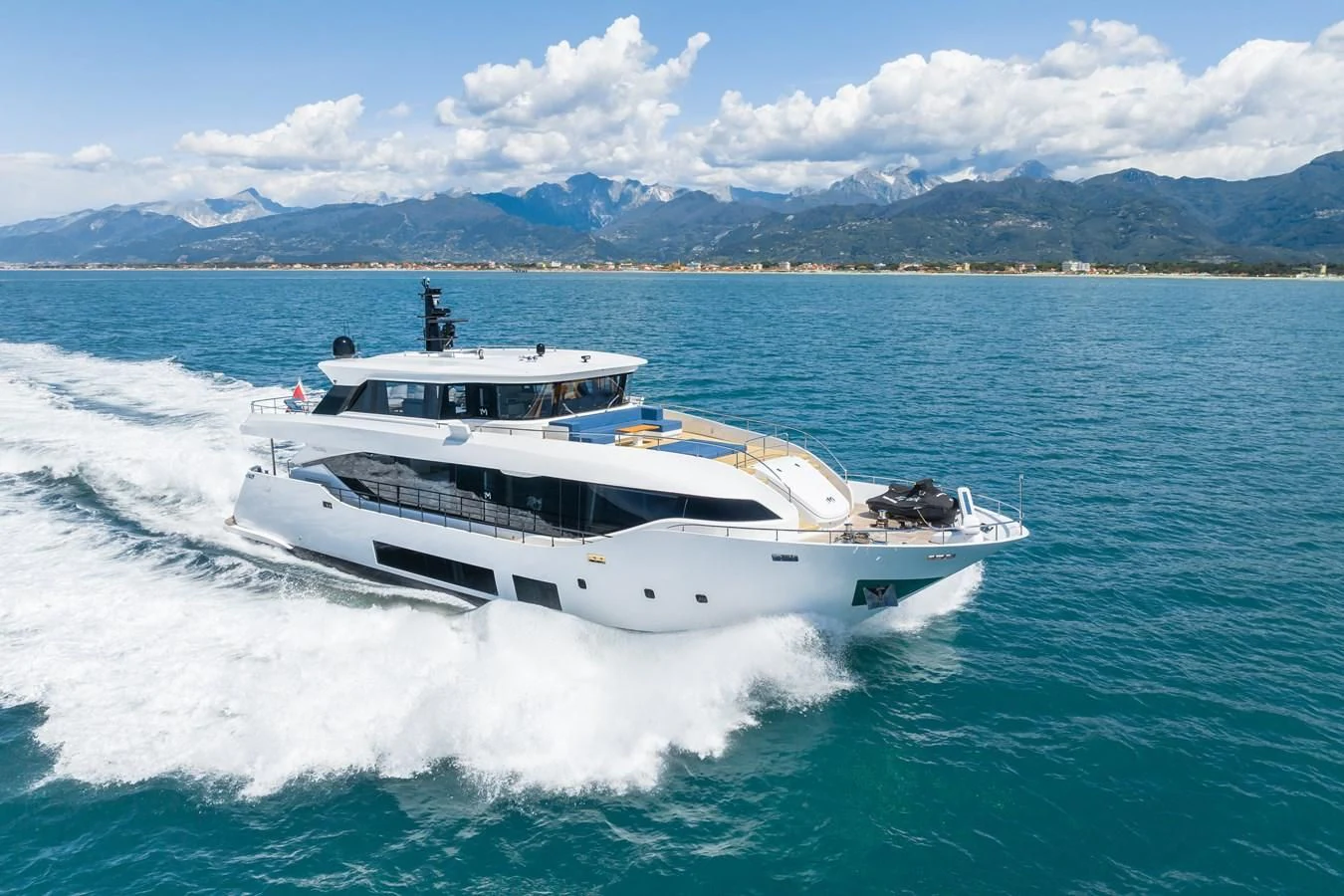 a boat on the water aboard ZOUT Yacht for Sale